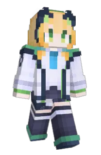 CyberMidori's Minecraft skin