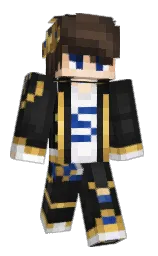 SIYAM_GAMING's Minecraft skin wearing the Builder cape