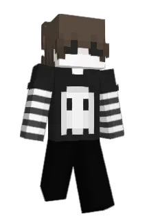 292Ghostboy Minecraft avatar full body
