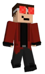 rauzady's Minecraft skin wearing the Migrator cape