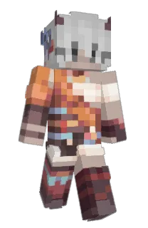 Front of DANSEROF's skin