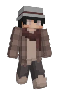 Front of ScarfV's skin