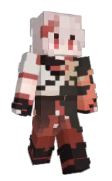 dune and cocoa brown Minecraft skin — Classic model — first worn by Tokimofu