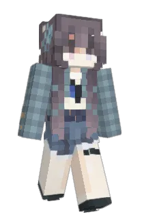 Front of Boogl's skin