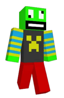 Front of Minecraft skin
