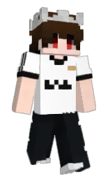 Sanjirro's Minecraft skin wearing the Twisted cape