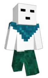 white and eden Minecraft skin — Classic model