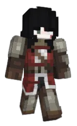taupe and mondo Minecraft skin — Slim model — first worn by _Kromka