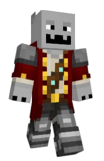 Front of Agracore's skin