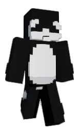 orcasino's Minecraft skin wearing the Aurora cape
