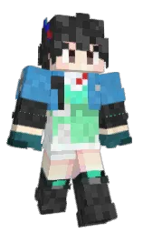 mine shaft and peach cream Minecraft skin — Classic model
