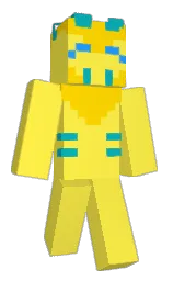gorse and gold Minecraft skin — Classic model