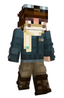 Front of DoubleDogDareMe's skin