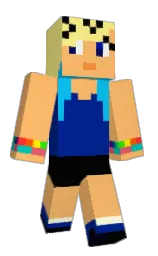 LittlePsycoGirl's Minecraft skin wearing the MineCon 2012 cape
