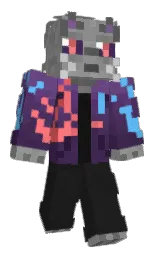 TheLuckCatlord's Minecraft skin wearing the Migrator cape