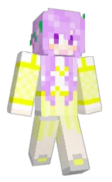 Inattent's Minecraft skin wearing the 15th Anniversary cape