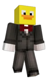 MrDucklez's Minecraft skin wearing the Migrator cape