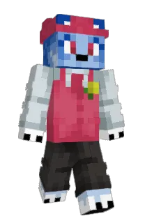 Front of Mecaska's skin