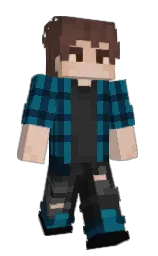 tarawera and atoll Minecraft skin — Slim model — first worn by Mr0G