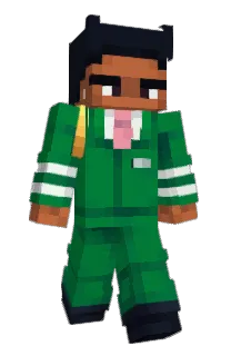 Front of Kaizoono's skin