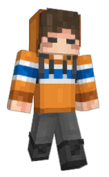 Sprtey's Minecraft skin wearing the Aurora cape