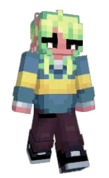Slim Minecraft skin