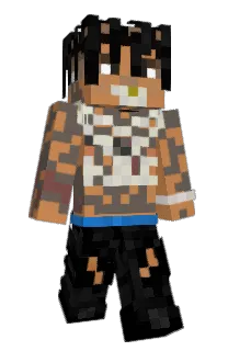 Front of Lwthi's skin