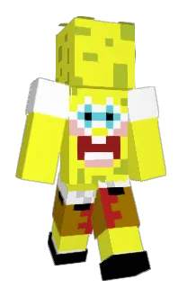 Front of AneCuB's skin