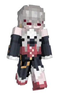 Front of Isabirb's skin
