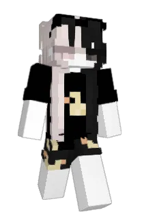 Front of Saanke's skin