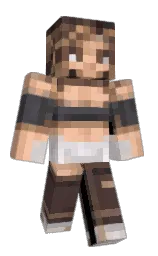 woody brown and roman coffee Minecraft skin — Classic model