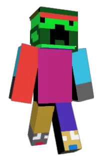 Front of Minecraft skin