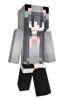 Front of cezly's skin