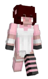 meltiheart's Minecraft skin wearing the Pan cape