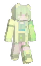 bridesmaid and frost Minecraft skin — Slim model