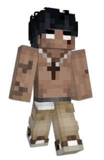 Front of KlosuJr's skin