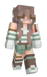 nika_vero14's Minecraft skin wearing the Pan cape