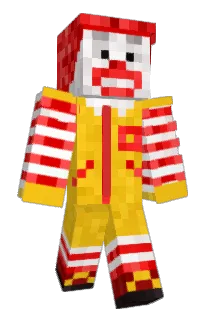 Front of Minecraft skin