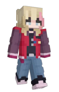 Front of Afectuosa's skin
