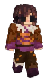 copper canyon and congo brown Minecraft skin — Slim model — first worn by InRevery