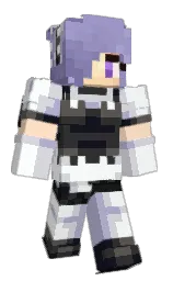 clear day and mischka Minecraft skin — Slim model — first worn by Byte_beat