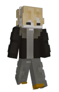 Front of Minnete's skin