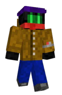 Front of Endreye's skin