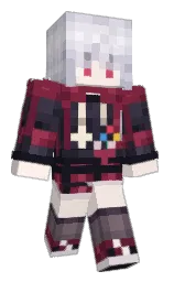 forget me not and tawny port Minecraft skin — Classic model — first worn by tomotomo12