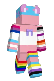 2B Minecraft avatar full body