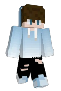 2Black_Brick Minecraft avatar full body