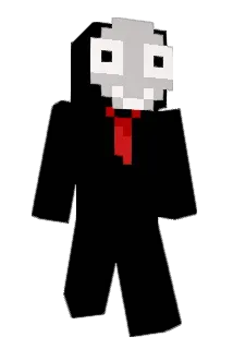 2D_SKI Minecraft avatar full body