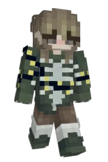 2Dgh0st Minecraft avatar full body