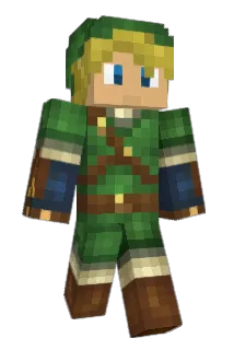 2F_Zelda Minecraft avatar full body