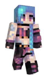 Slim Minecraft skin